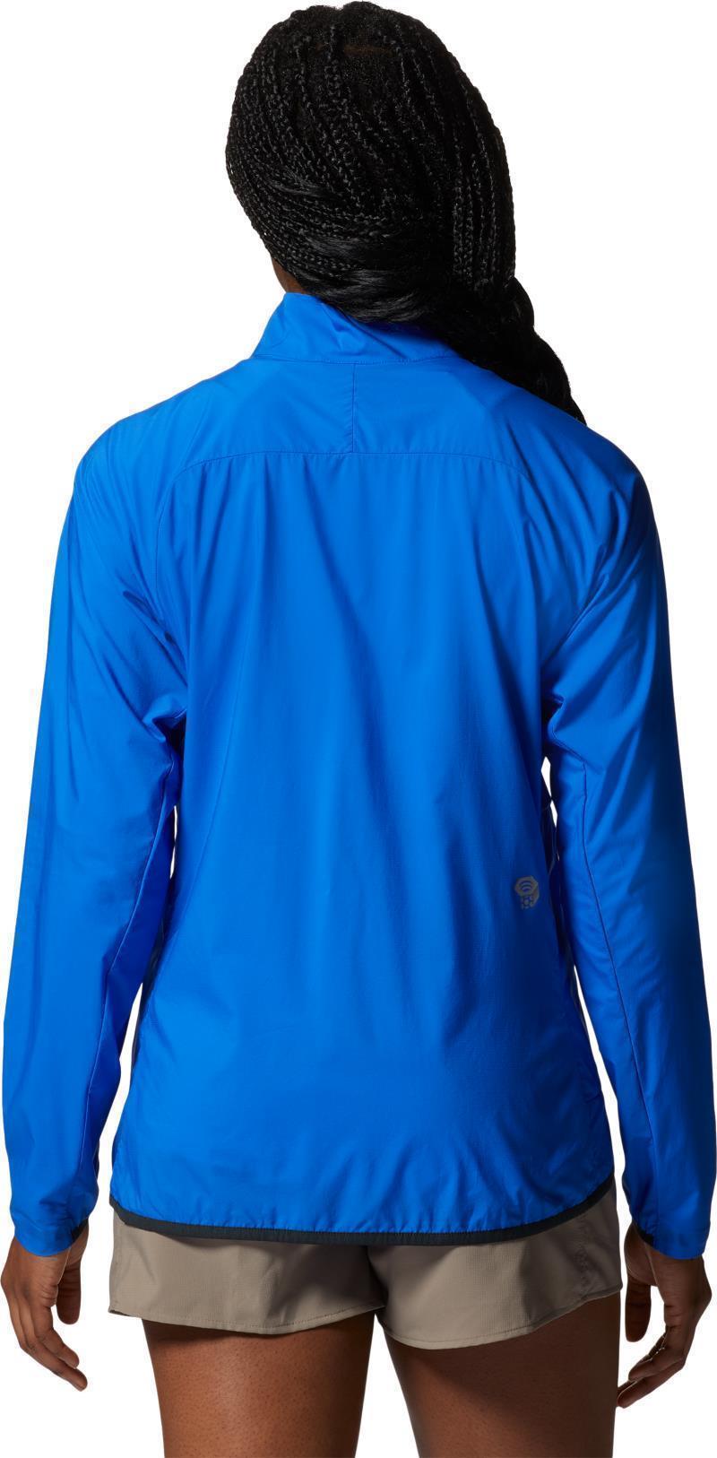 Kor AirShell Full Zip Jacket - Womens - Bright Island Blue 2