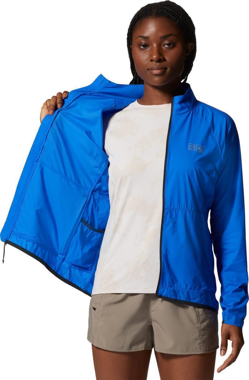 Kor AirShell Full Zip Jacket - Womens - Bright Island Blue 4