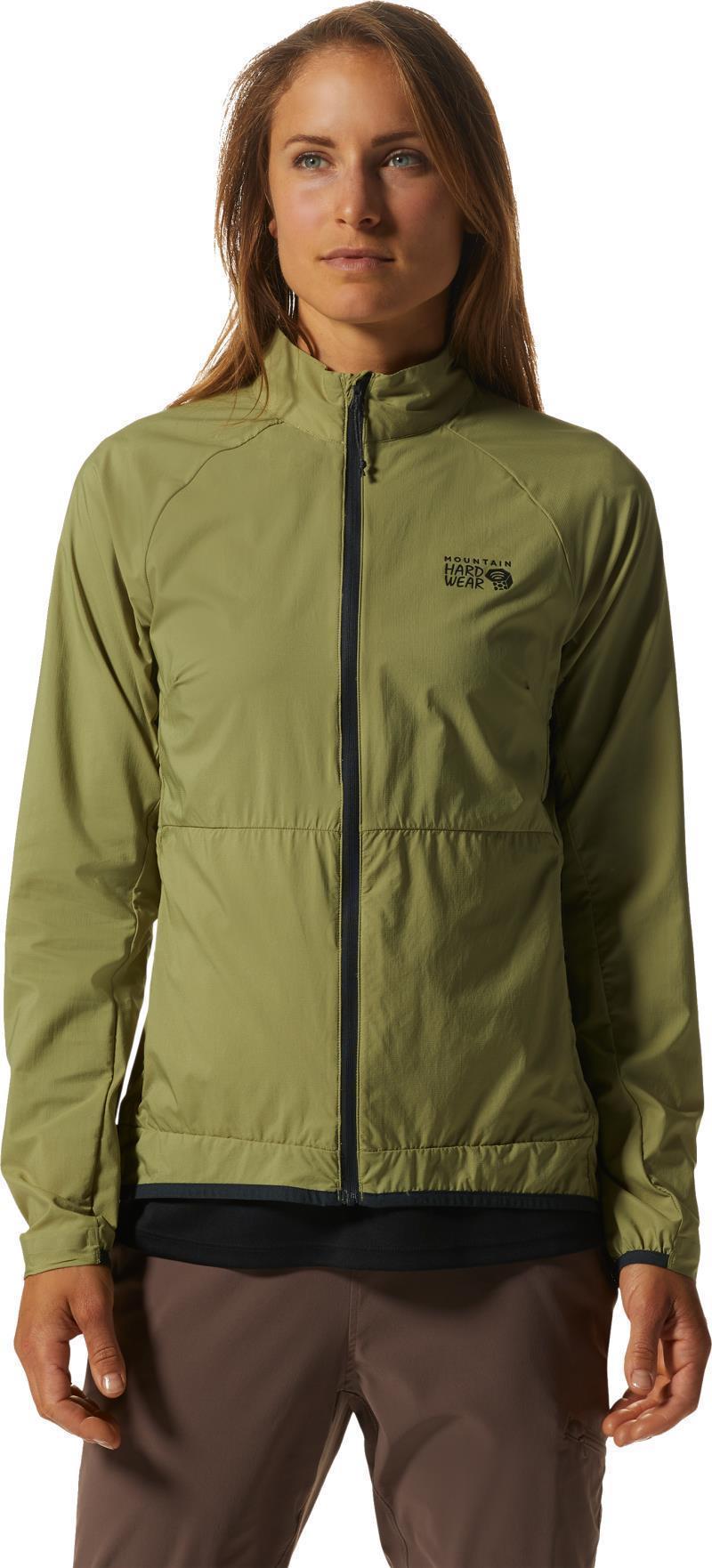 Kor AirShell Full Zip Jacket - Womens - Light Cactus 1