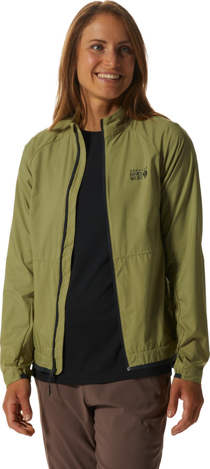 Kor AirShell Full Zip Jacket - Womens - Light Cactus 2