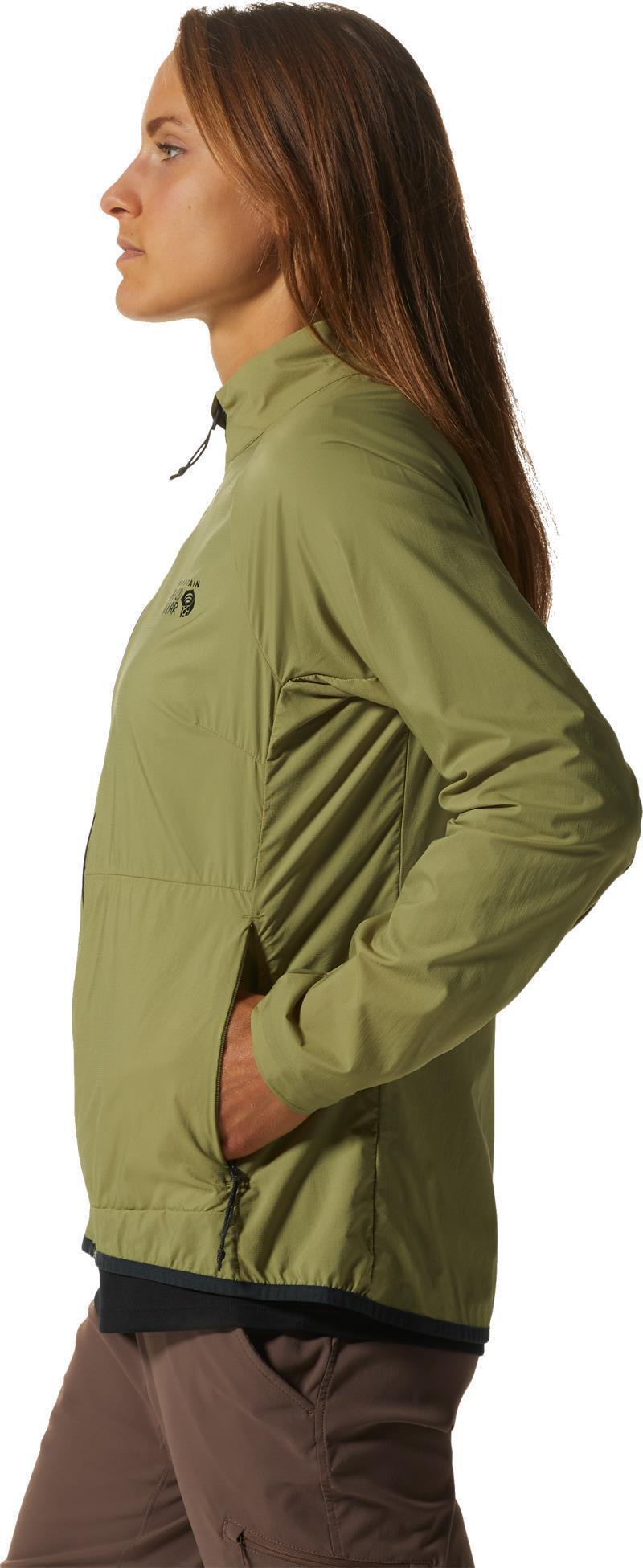 Kor AirShell Full Zip Jacket - Womens - Light Cactus 3