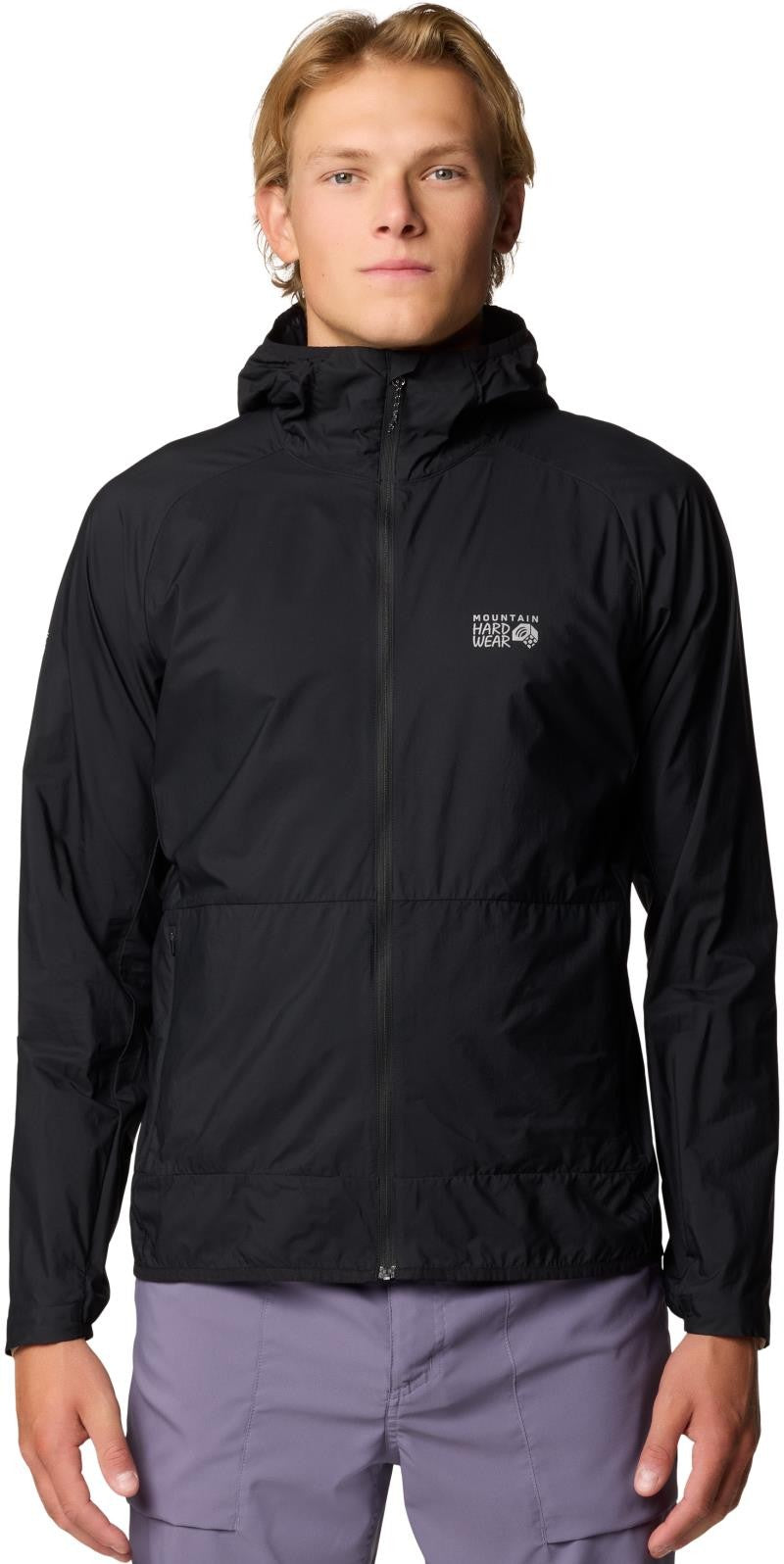 Kor AirShell Hooded Jacket - Mens - black 1