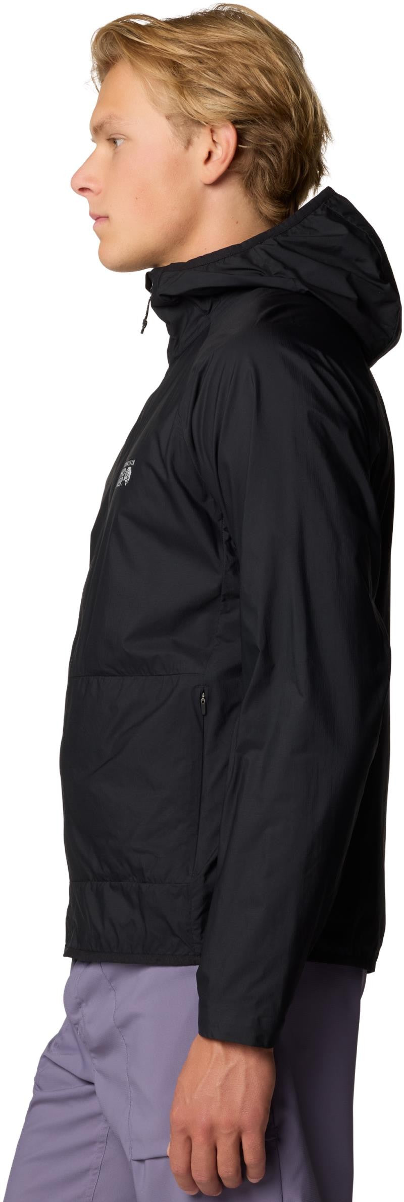 Kor AirShell Hooded Jacket - Mens - black 1