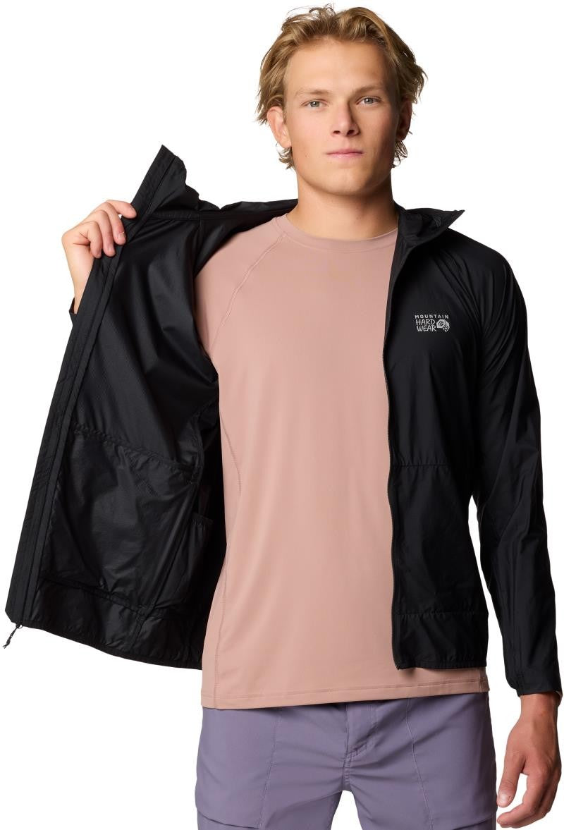 Kor AirShell Hooded Jacket - Mens - black 1