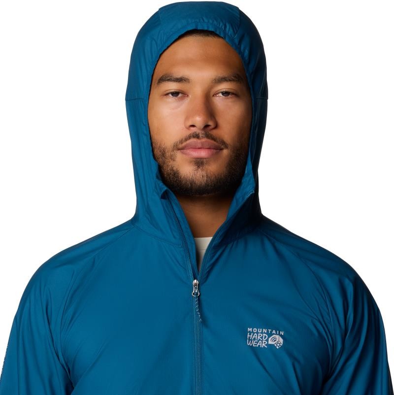 Kor AirShell Hooded Jacket - Mens - dark caspian 1