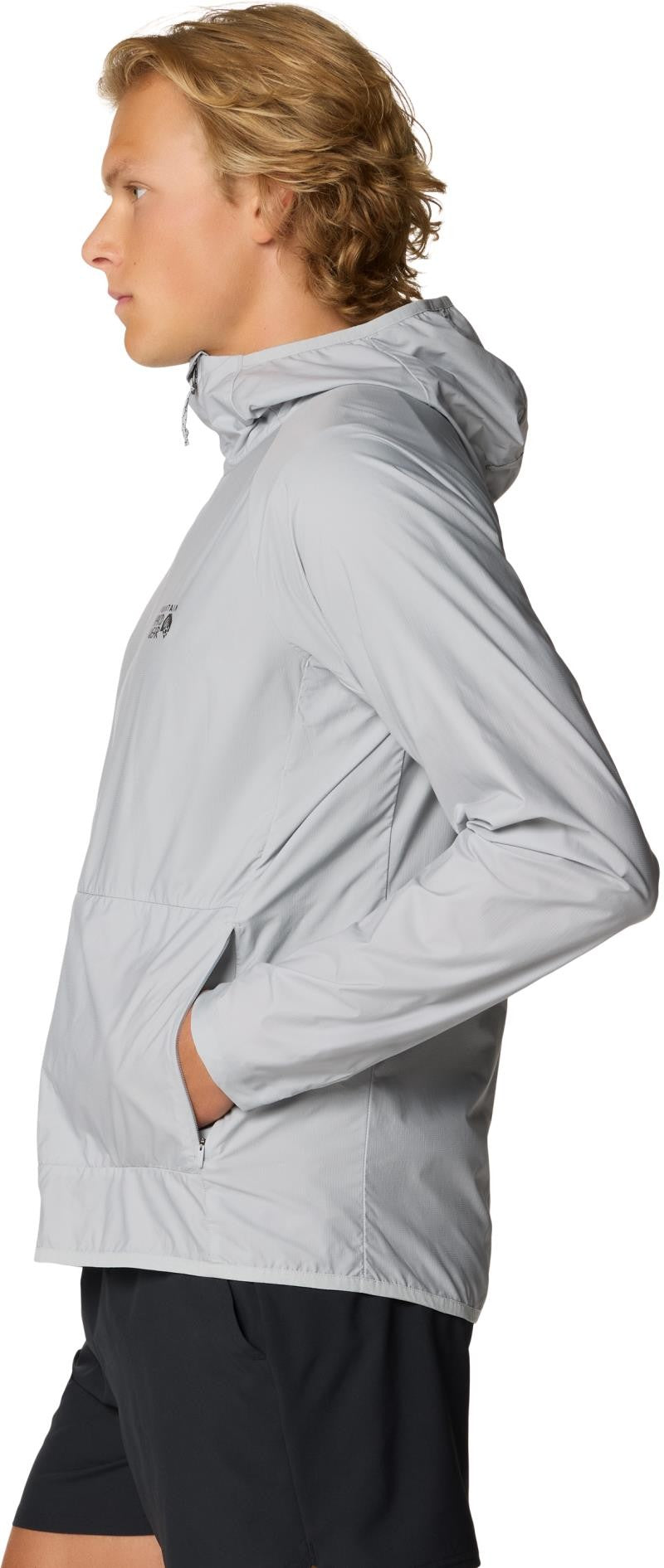 Kor AirShell Hooded Jacket - Mens - glacial 1
