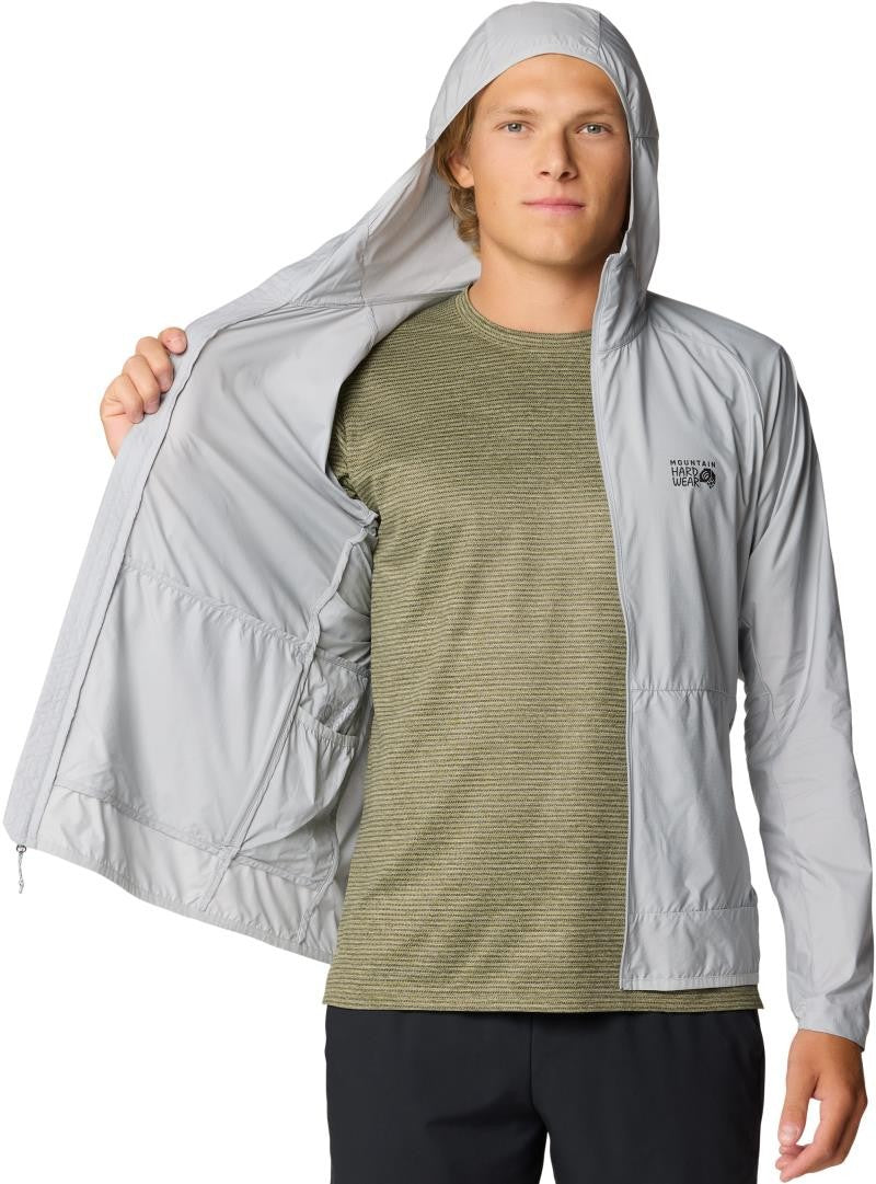 Kor AirShell Hooded Jacket - Mens - glacial 1