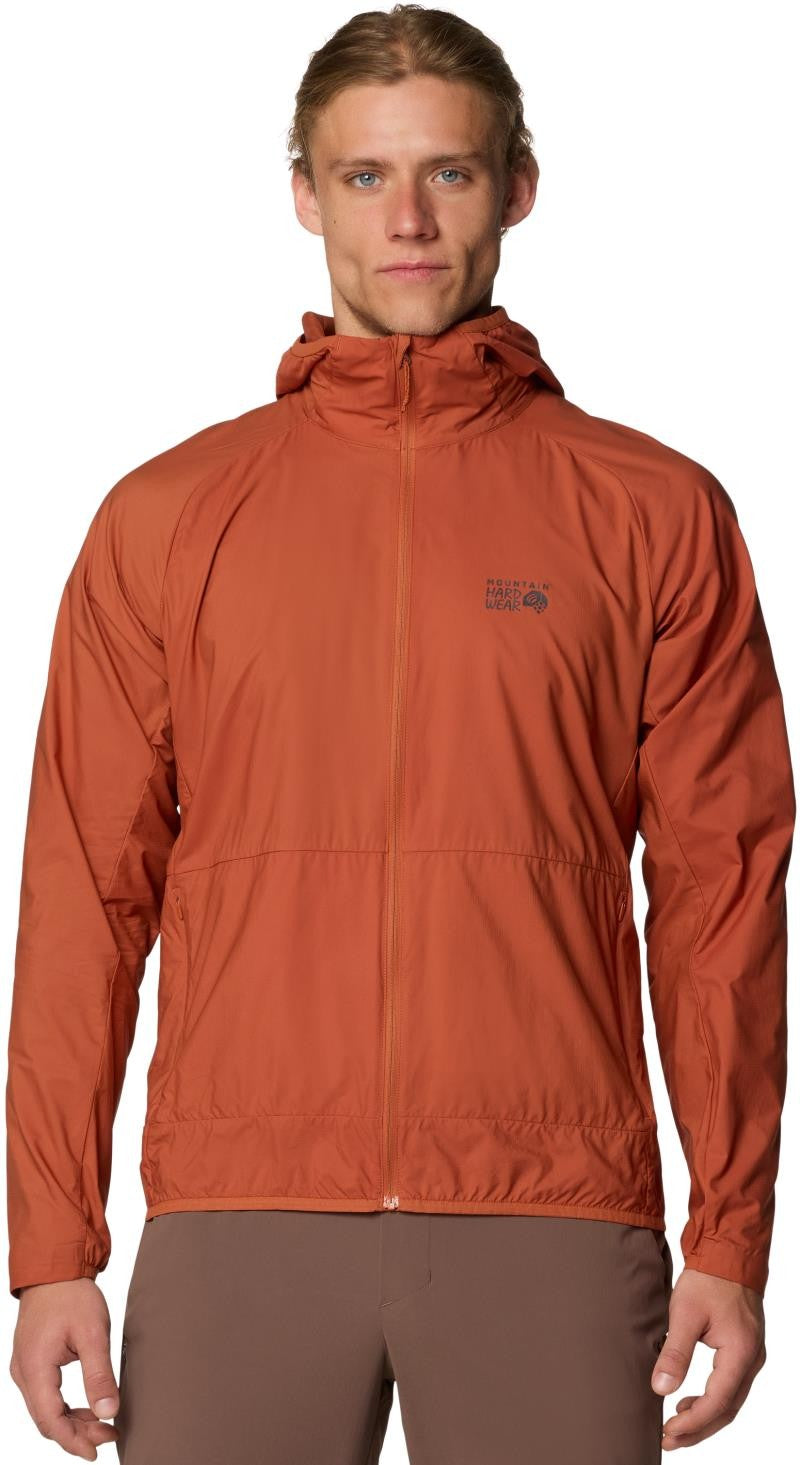 Kor AirShell Hooded Jacket - Mens - raw carnelian 1