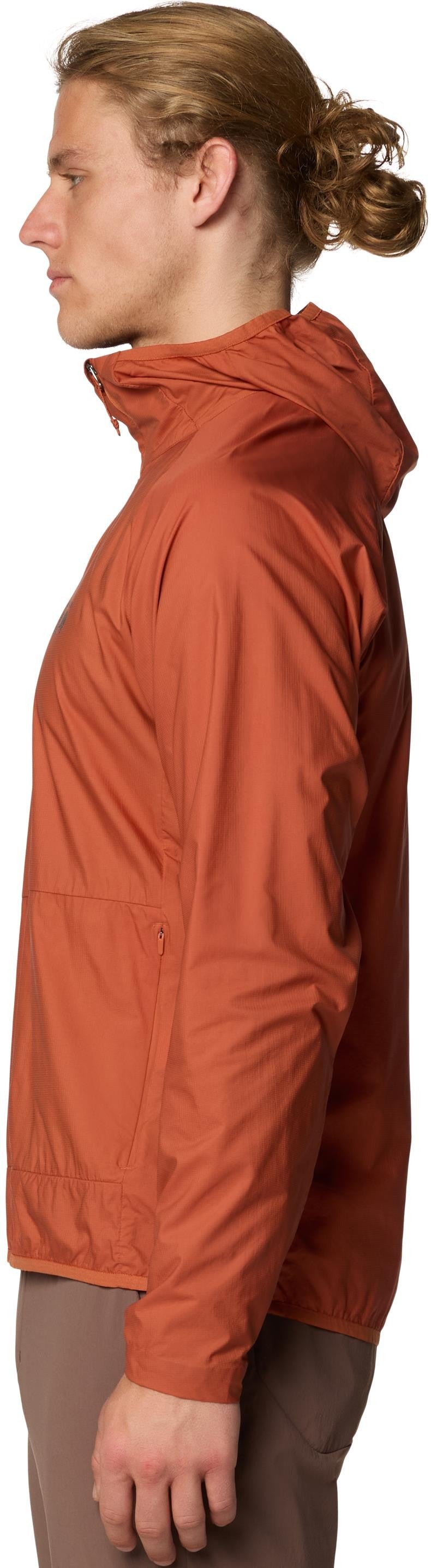 Kor AirShell Hooded Jacket - Mens - raw carnelian 1