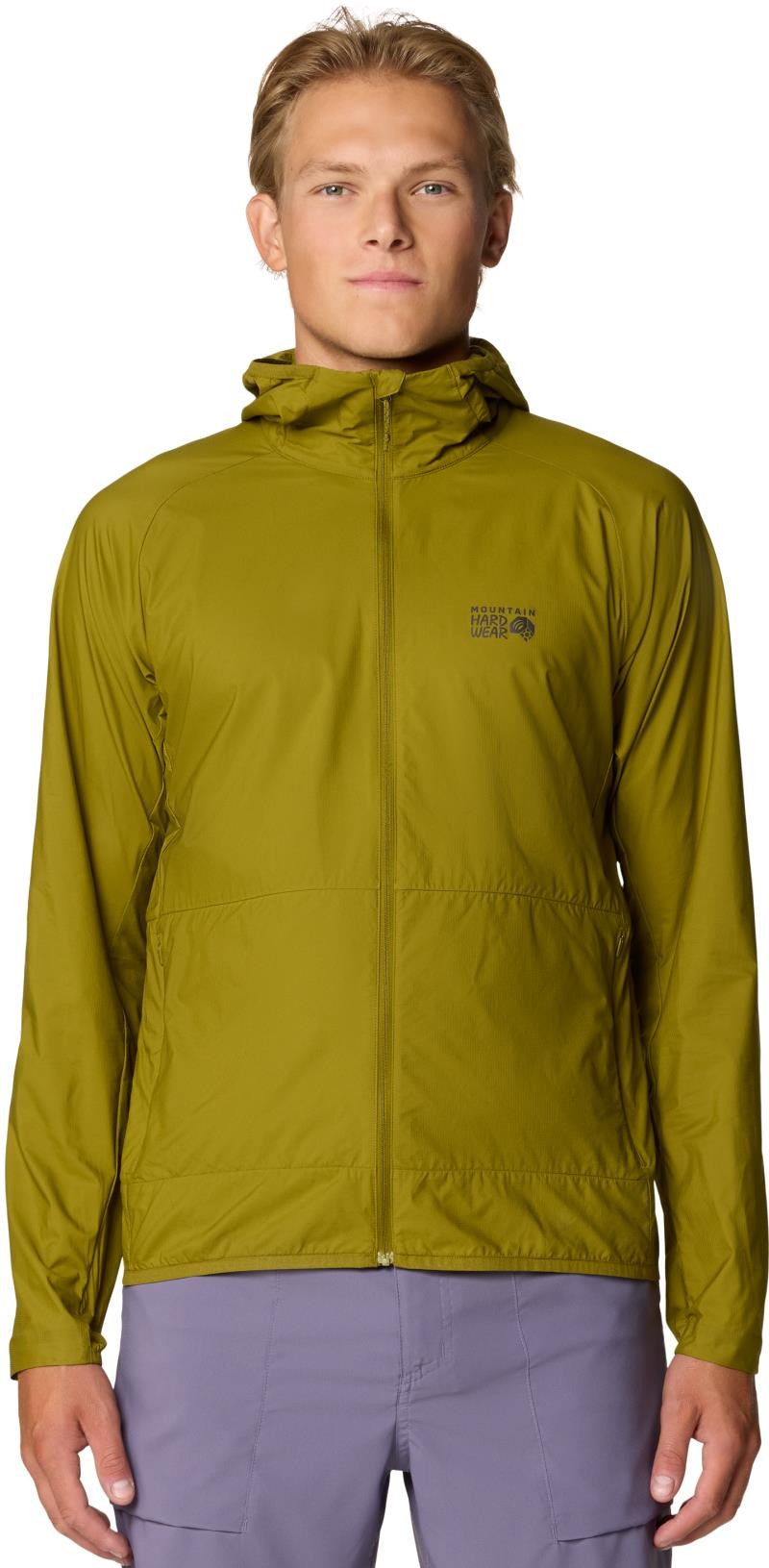 Kor AirShell Hooded Jacket - Mens - vetiver 1