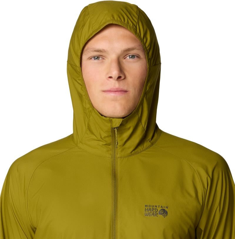 Kor AirShell Hooded Jacket - Mens - vetiver 1