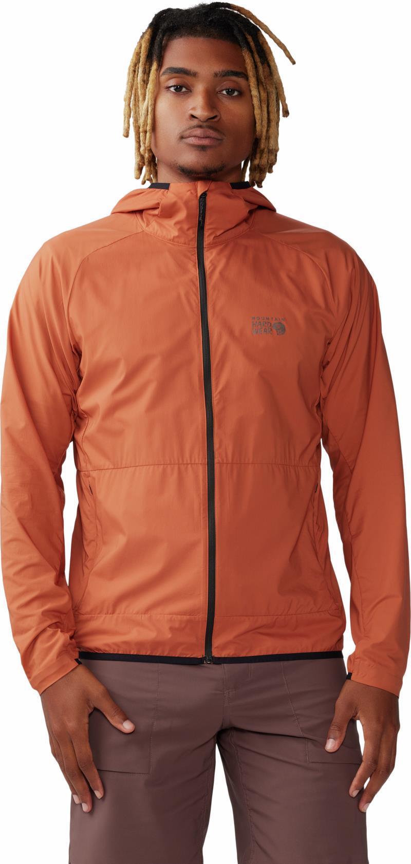 Kor AirShell Hoody - Mens - Raw Carnelian 1