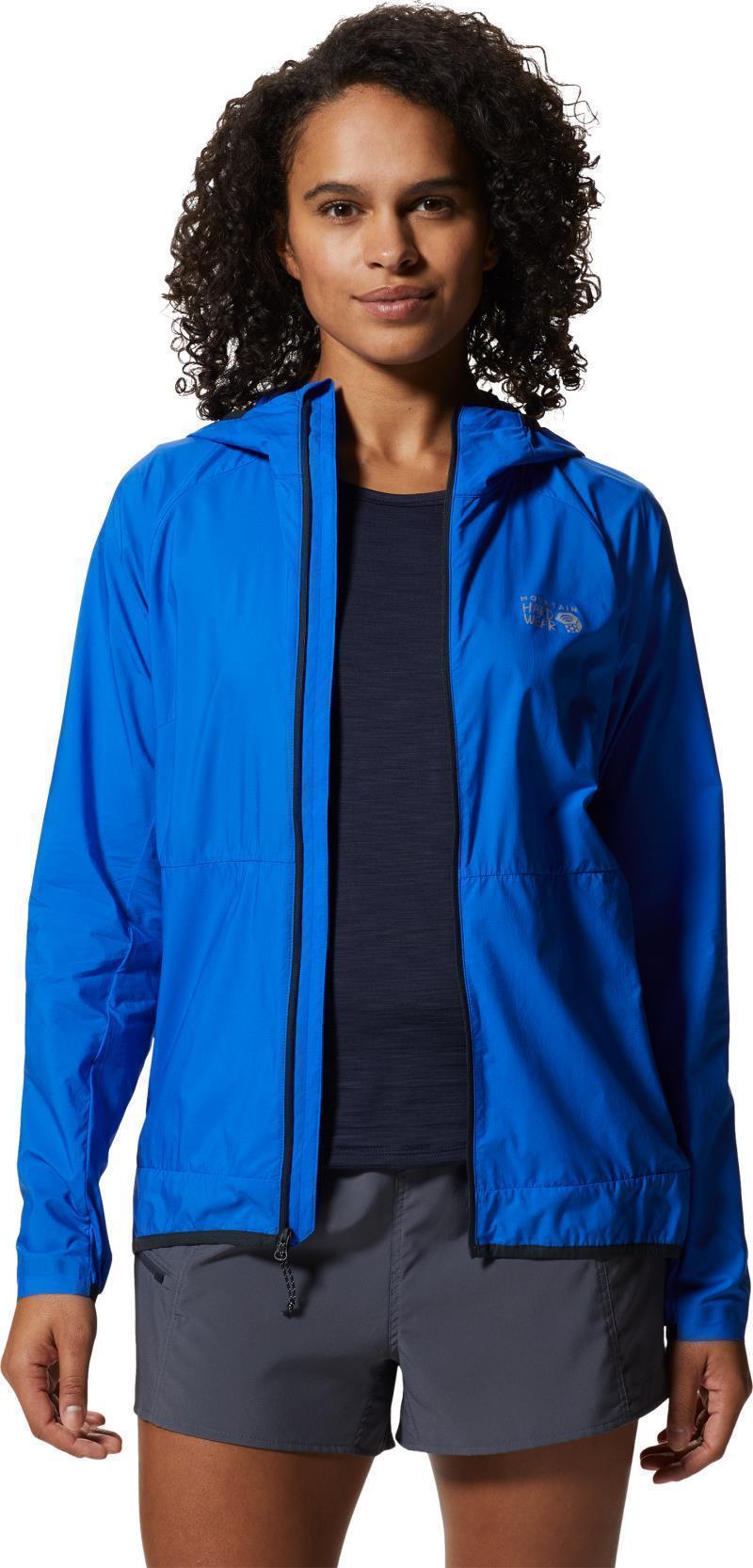 Kor AirShell Hoody - Womens - Bright Island Blue 3