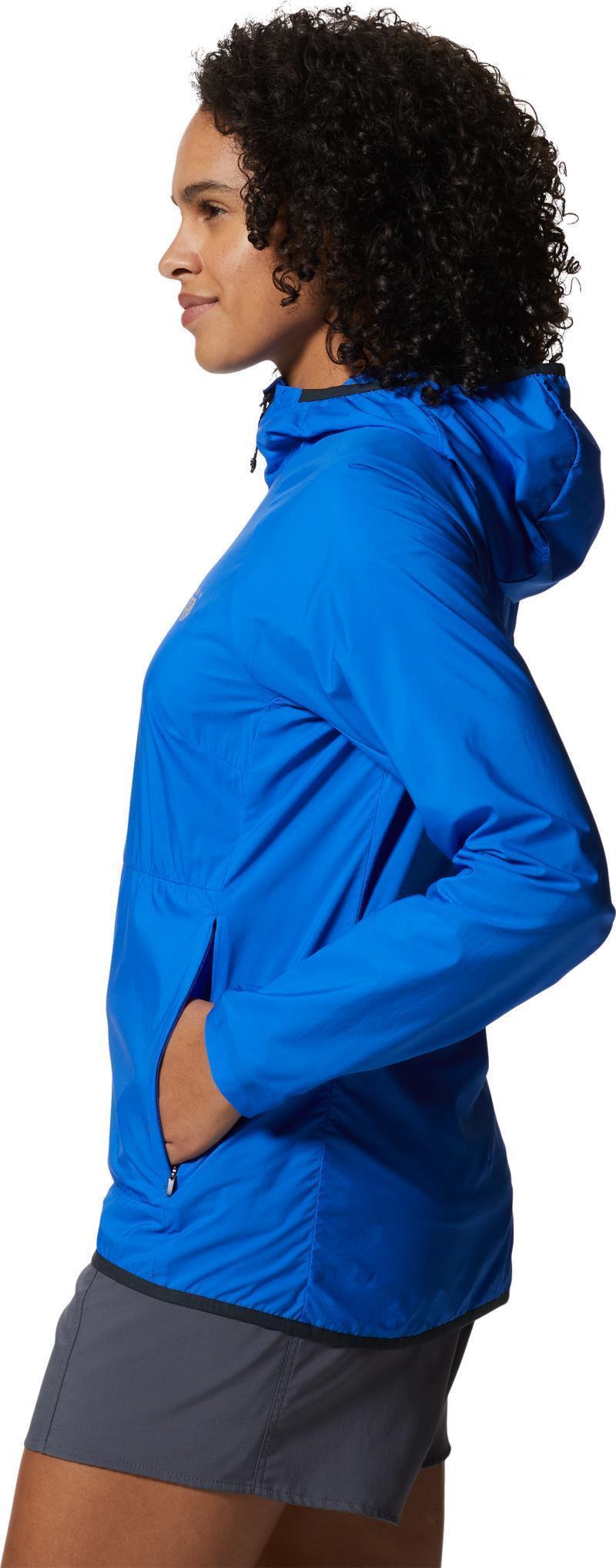 Kor AirShell Hoody - Womens - Bright Island Blue 5