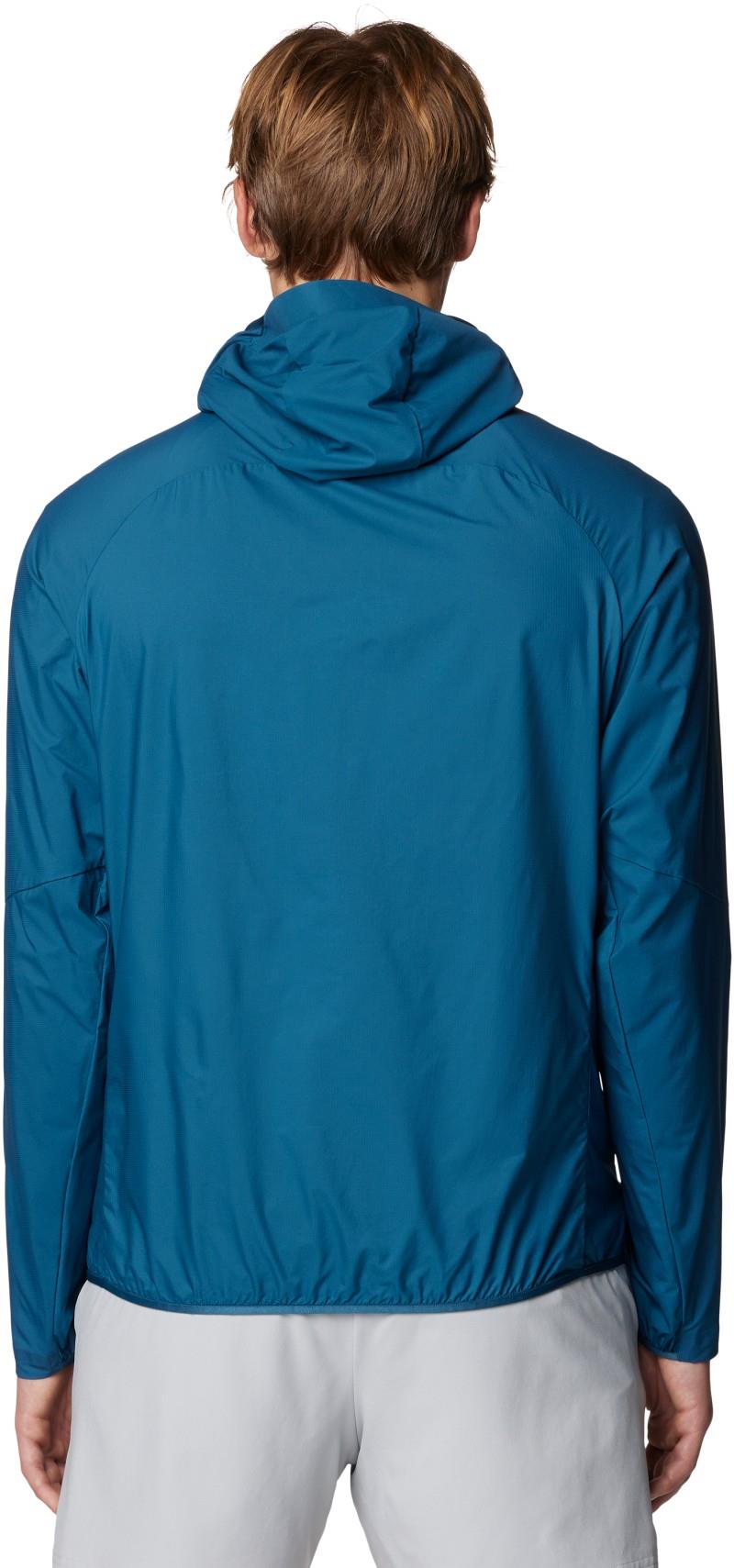 Kor AirShell Hybrid Hooded Jacket - Mens - dark caspian 1