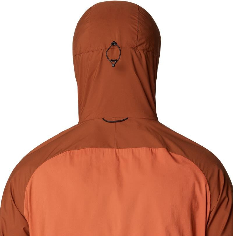 Kor AirShell Hybrid Hooded Jacket - Mens - iron oxide / raw carmelian 1