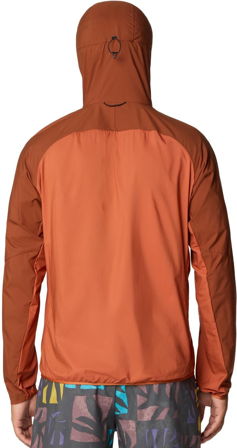 Kor AirShell Hybrid Hooded Jacket - Mens - iron oxide / raw carmelian 1