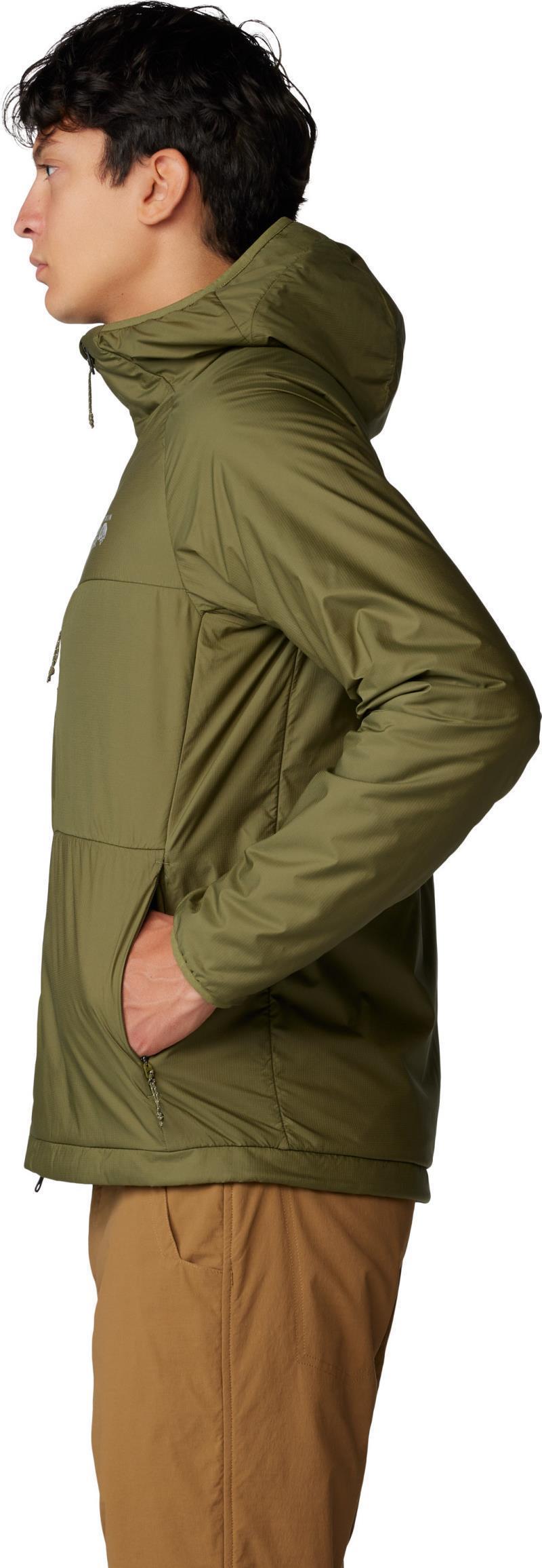 Kor AirShell Warm Hoody - Mens - Combat Green 2