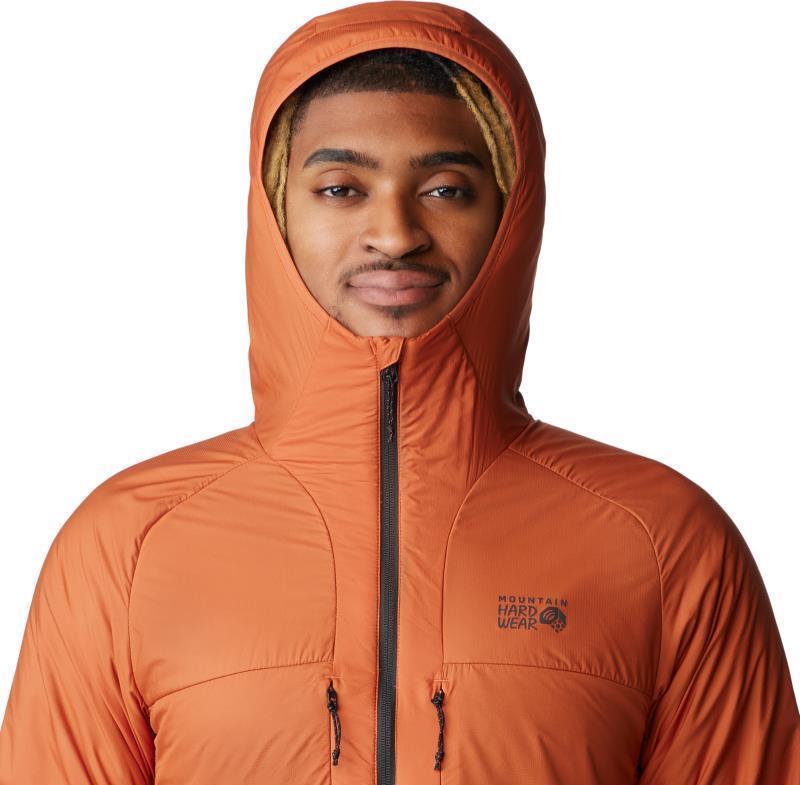 Kor AirShell Warm Hoody - Mens - Raw Carnelian 6