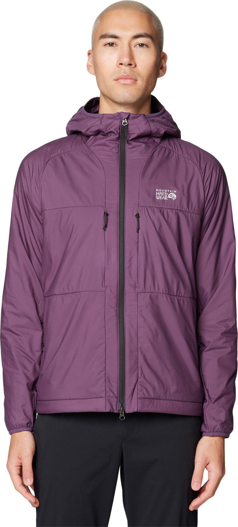 Kor AirShell Warm Hoody - Mens - dusty purple 1