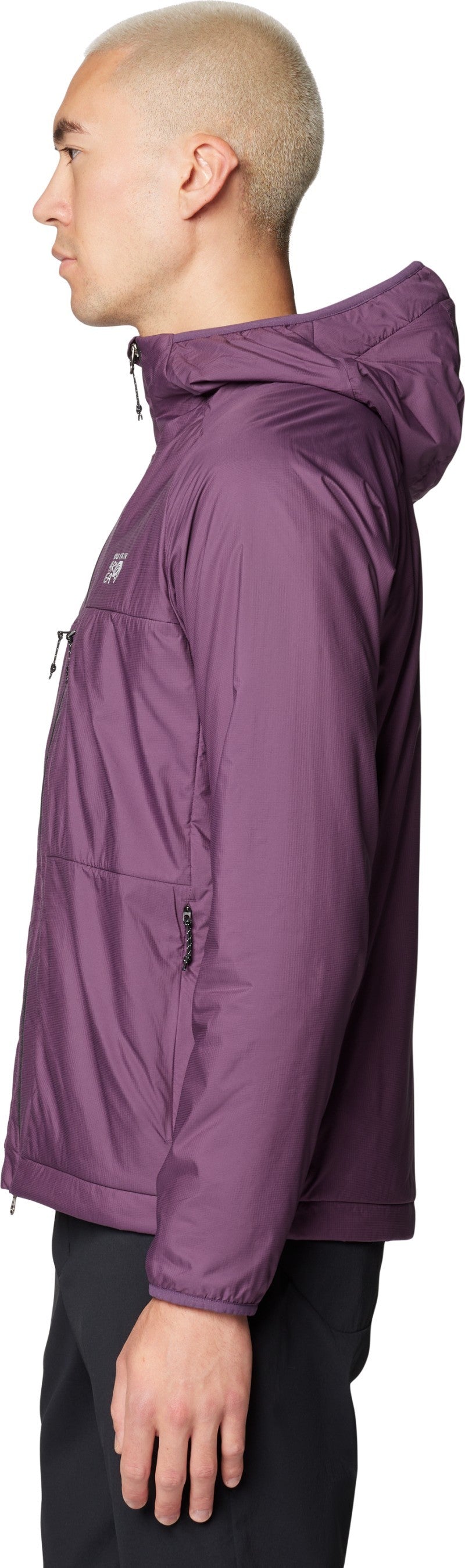 Kor AirShell Warm Hoody - Mens - dusty purple 1