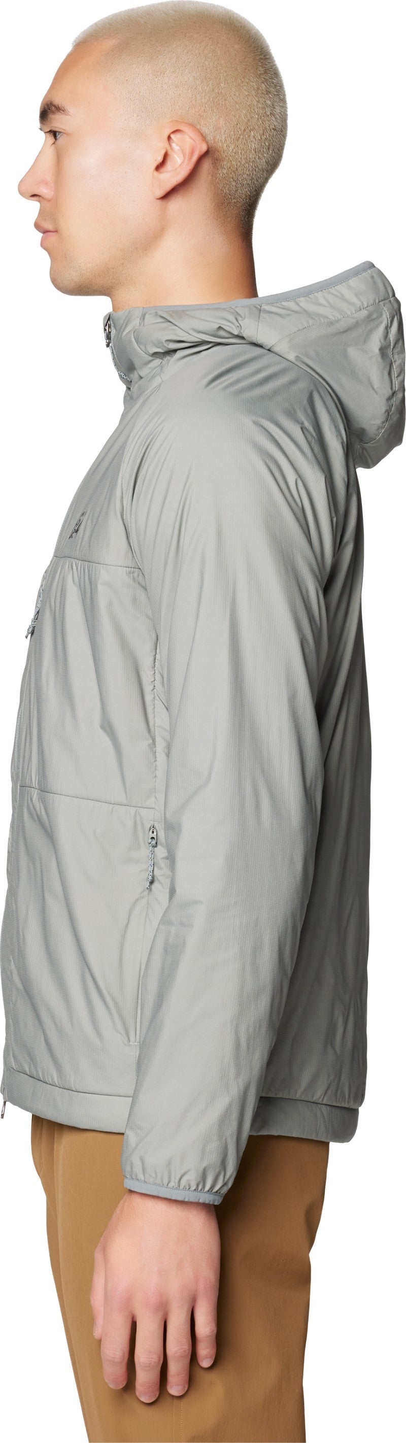 Kor AirShell Warm Hoody - Mens - wet stone 1