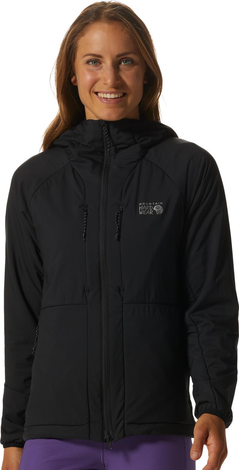 Kor AirShell Warm Hoody - Womens - Black 1