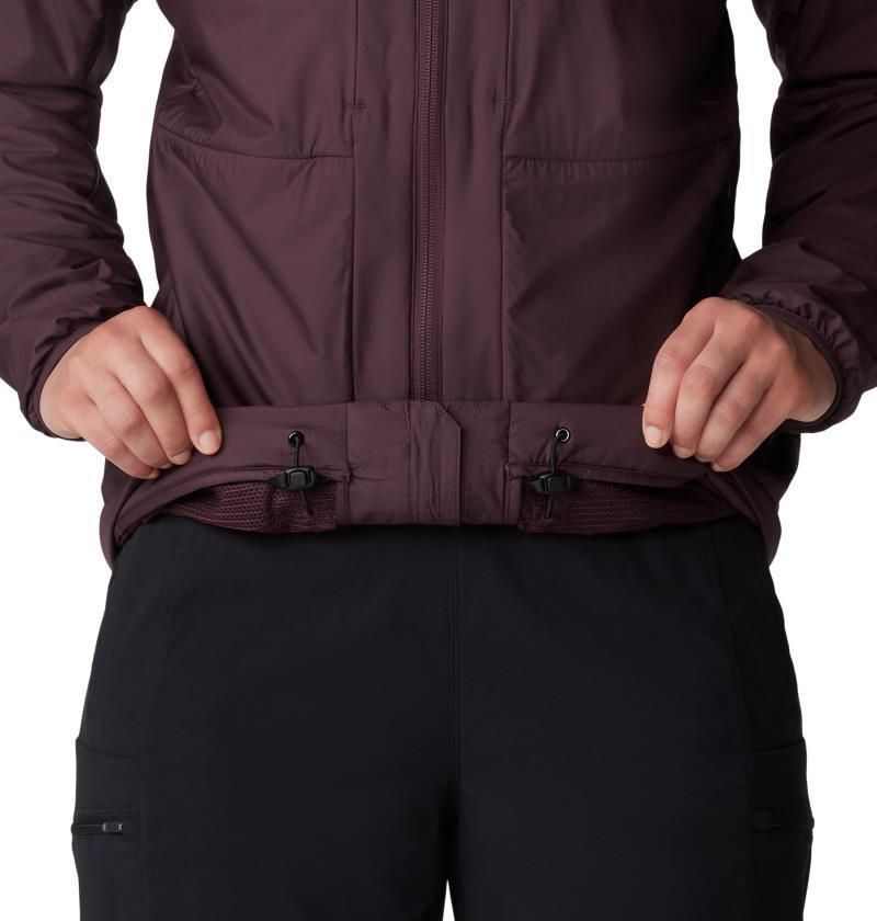 Kor AirShell Warm Hoody - Womens - Blackberry 5