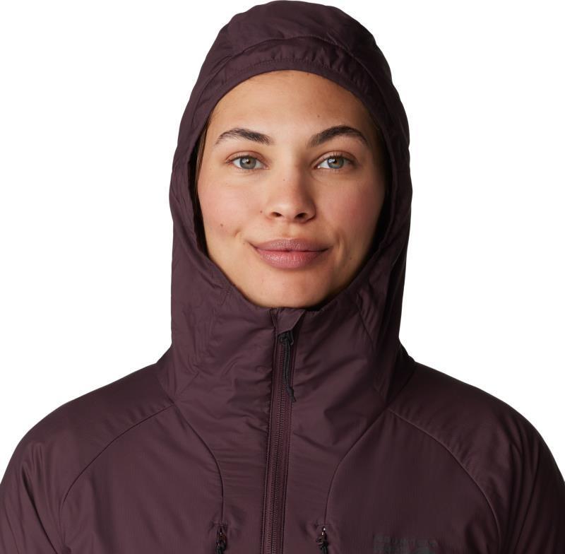 Kor AirShell Warm Hoody - Womens - Blackberry 7