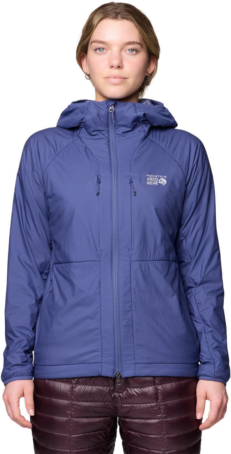 Kor AirShell Warm Hoody - Womens - lapis dusk 1