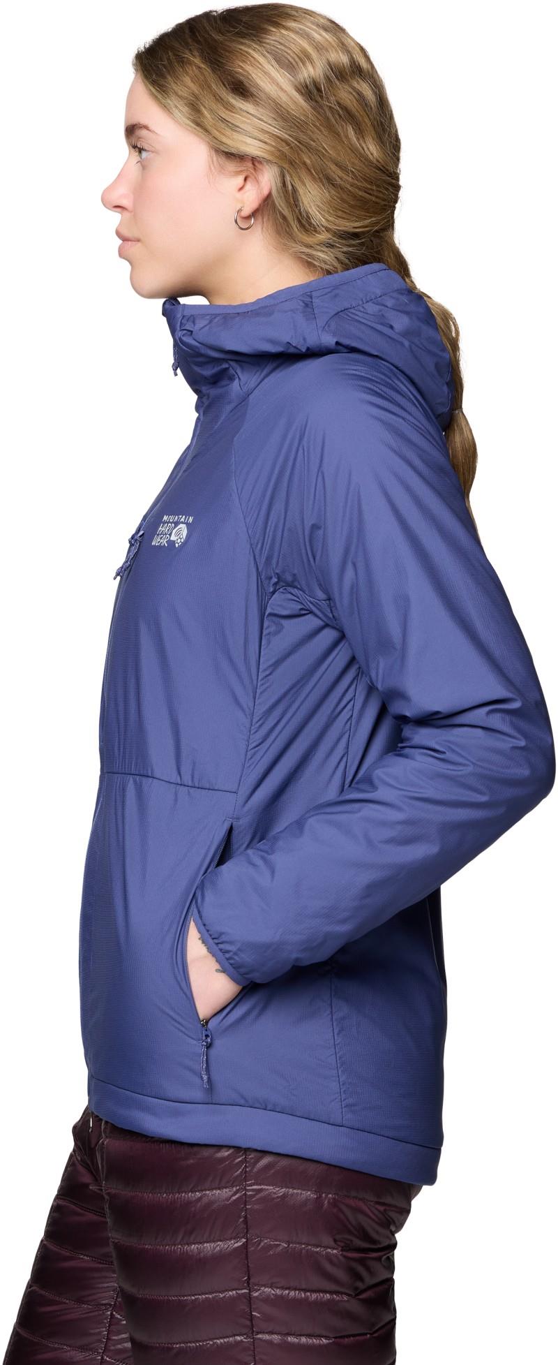 Kor AirShell Warm Hoody - Womens - lapis dusk 1