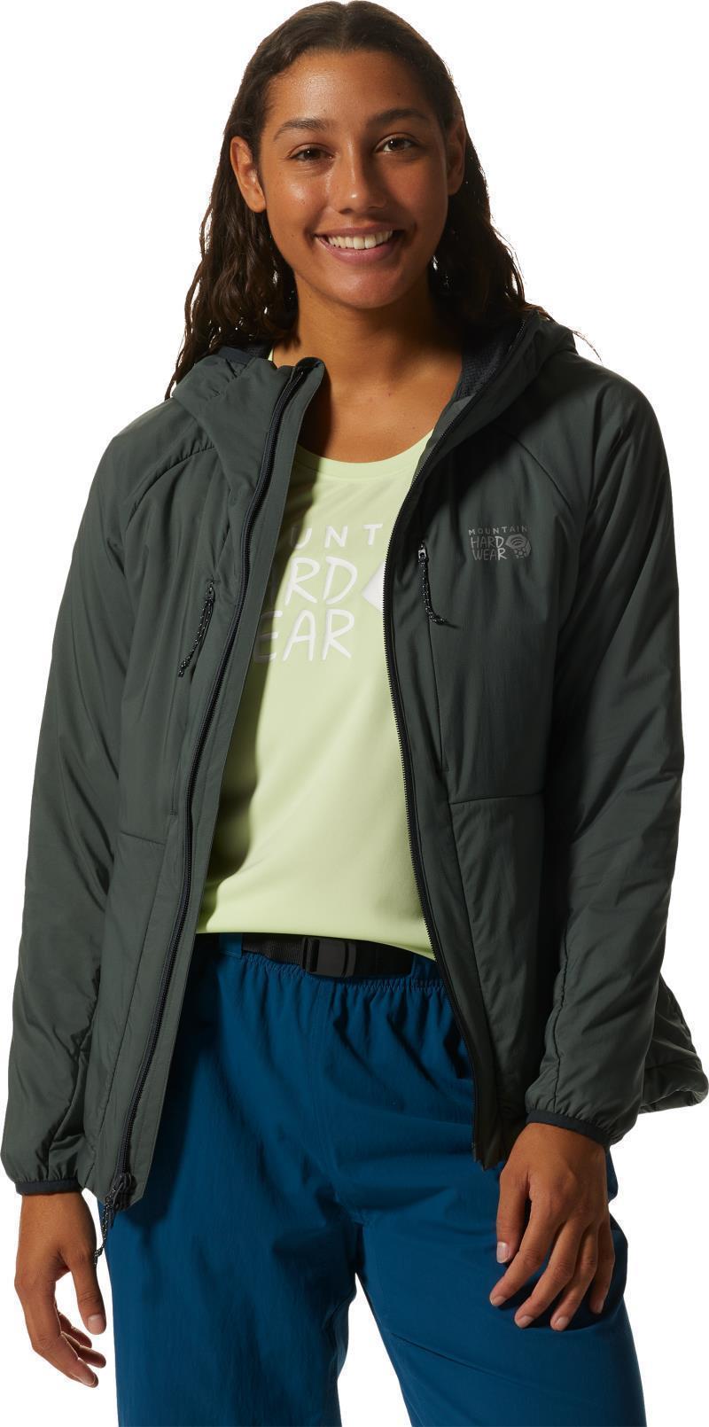 Kor AirShell Warm Jacket - Womens - Black Spruce 4