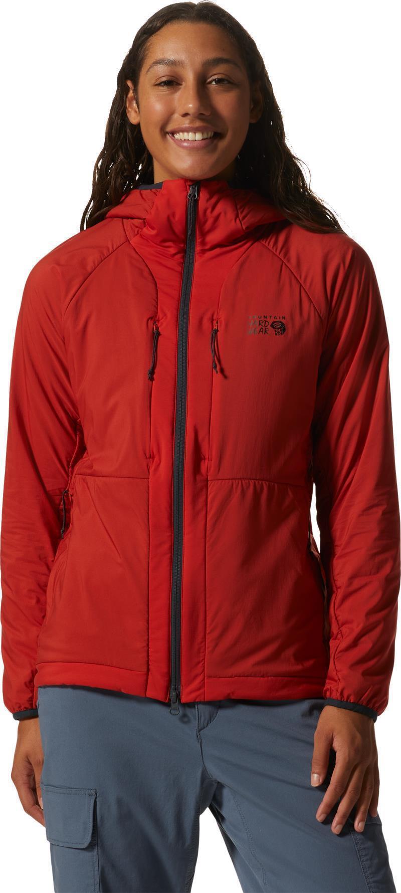 Kor AirShell Warm Jacket - Womens - Dark Fire 1