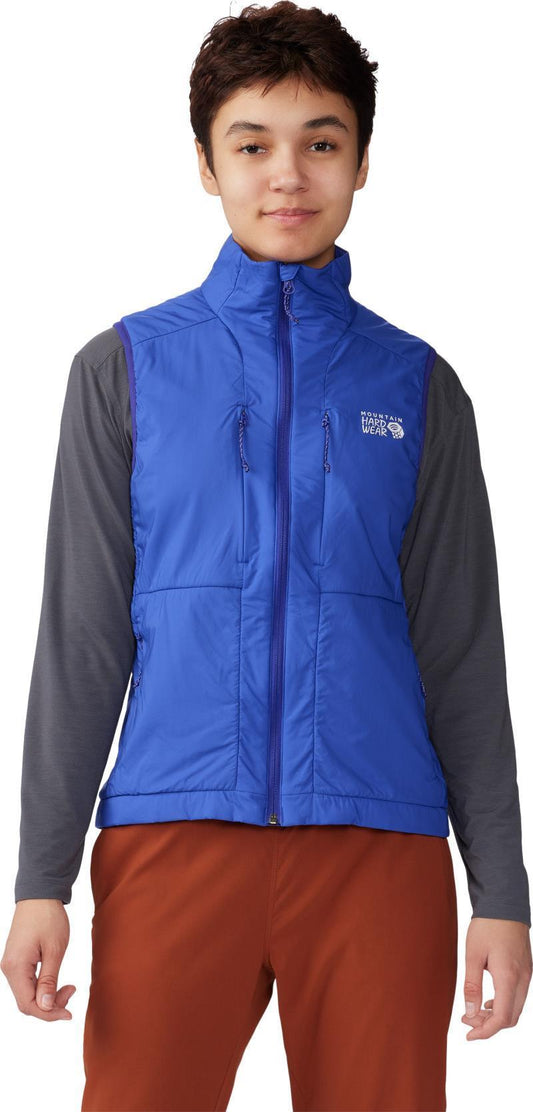 Kor Airshell Warm Vest - Womens - Blue Print 1