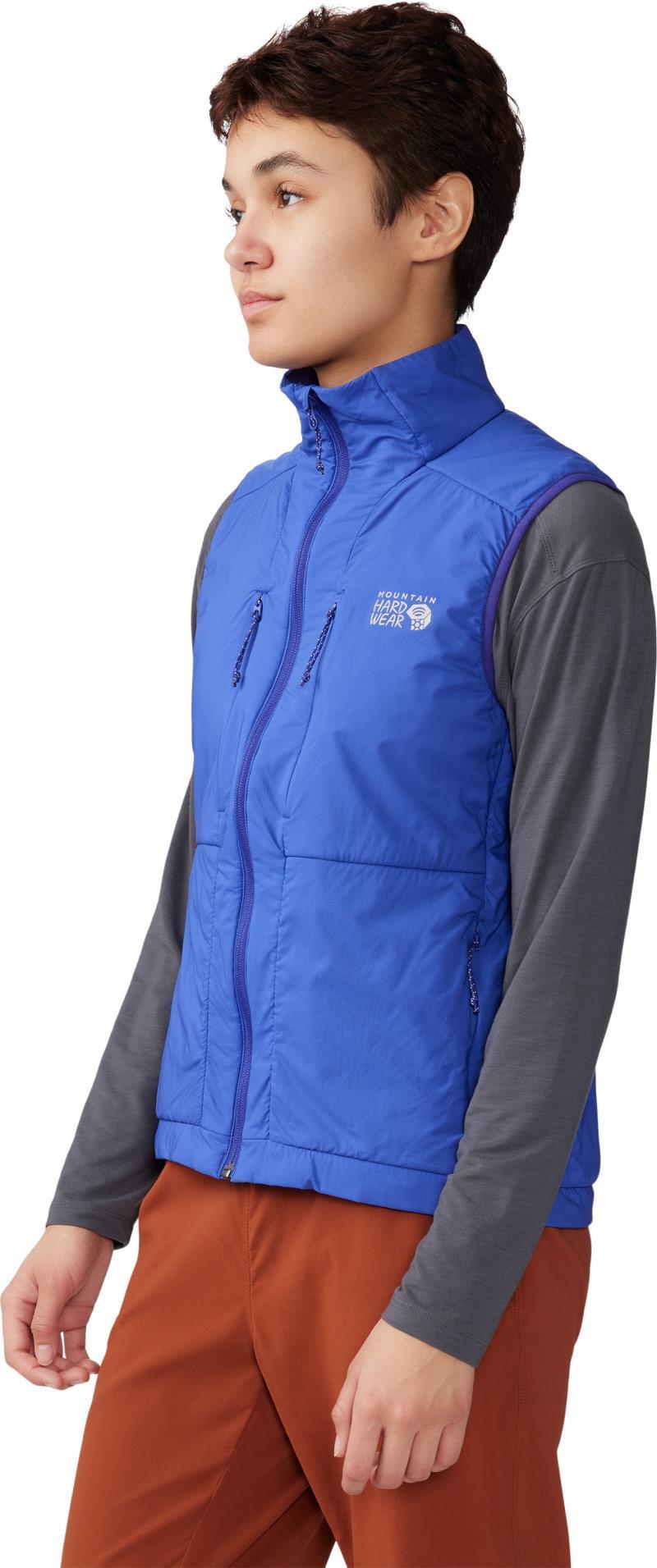 Kor Airshell Warm Vest - Womens - Blue Print 2