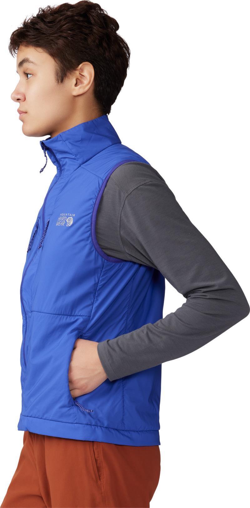 Kor Airshell Warm Vest - Womens - Blue Print 3