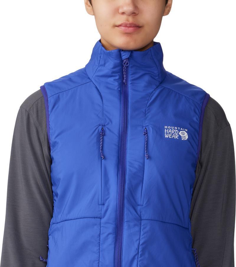 Kor Airshell Warm Vest - Womens - Blue Print 5