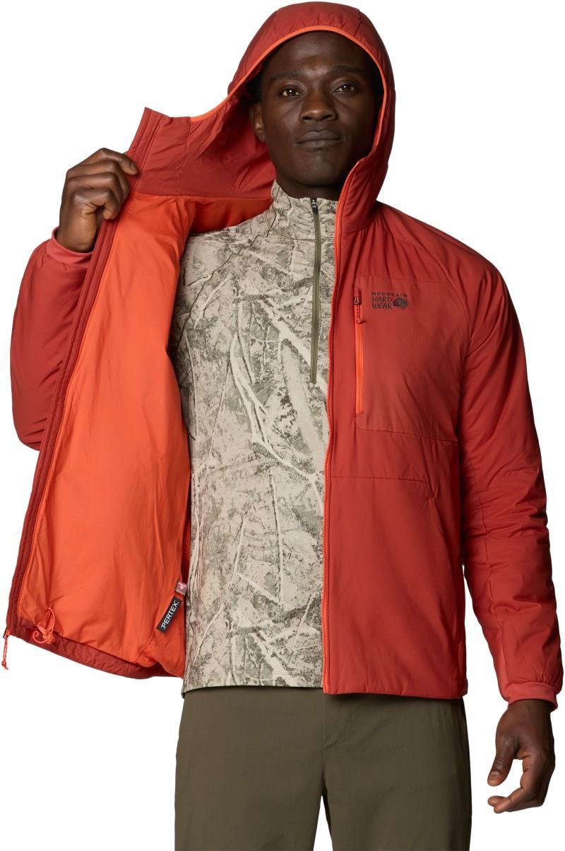 Kor Alloy Hooded Jacket - Mens - mars red 1