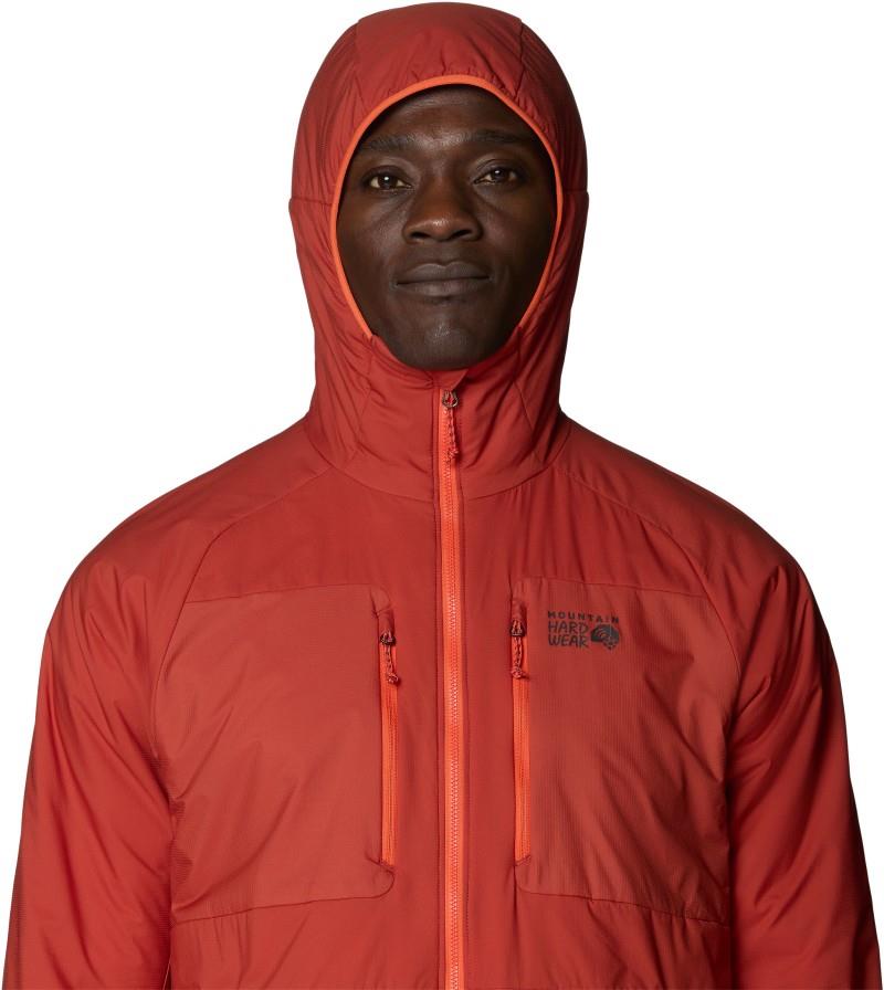 Kor Alloy Hooded Jacket - Mens - mars red 1