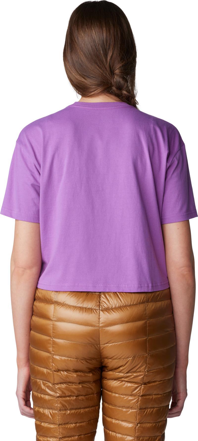 Landmark Boxy Crop SS - Womens - Lilac Glow 2