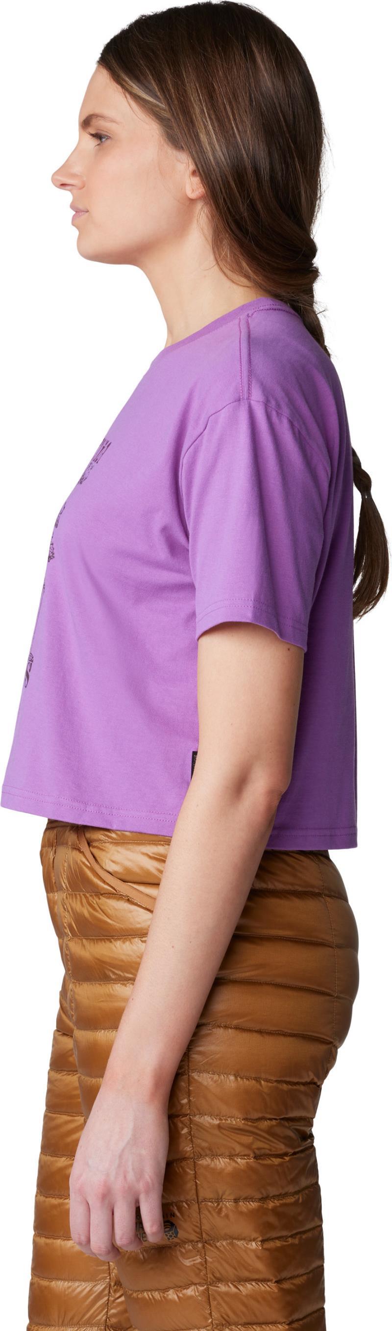 Landmark Boxy Crop SS - Womens - Lilac Glow 4
