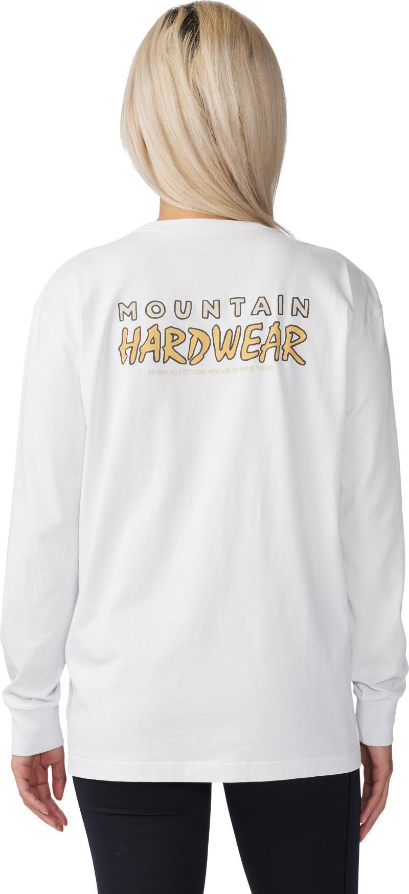 Logo Landscape Boxy LS - Womens - Fogbank 3