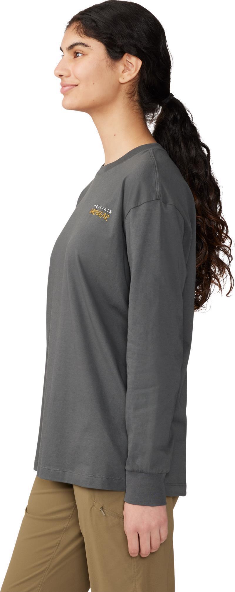 Logo Landscape Boxy LS - Womens - Volcanic 2