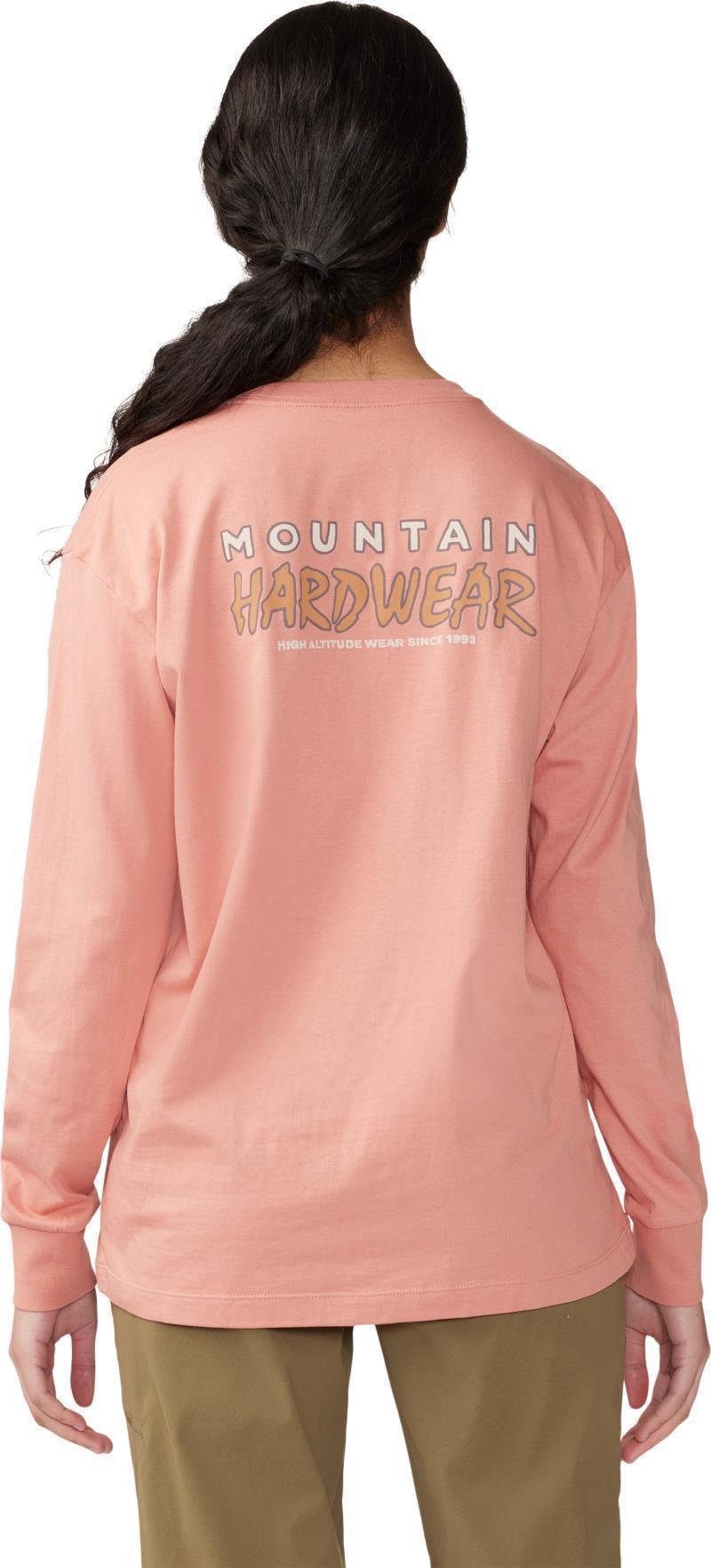 Logo Landscape Boxy LS - Womens - Washed Sun 3
