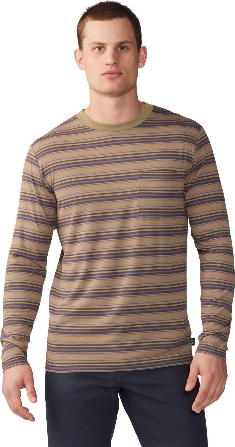 Low Exposure LS - Mens - Trail Dust Crag Stripe Print 1
