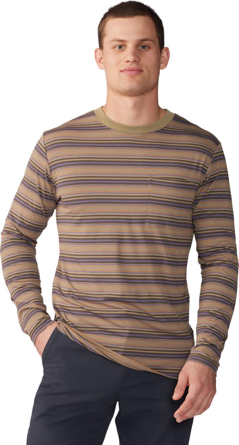 Low Exposure LS - Mens - Trail Dust Crag Stripe Print 2
