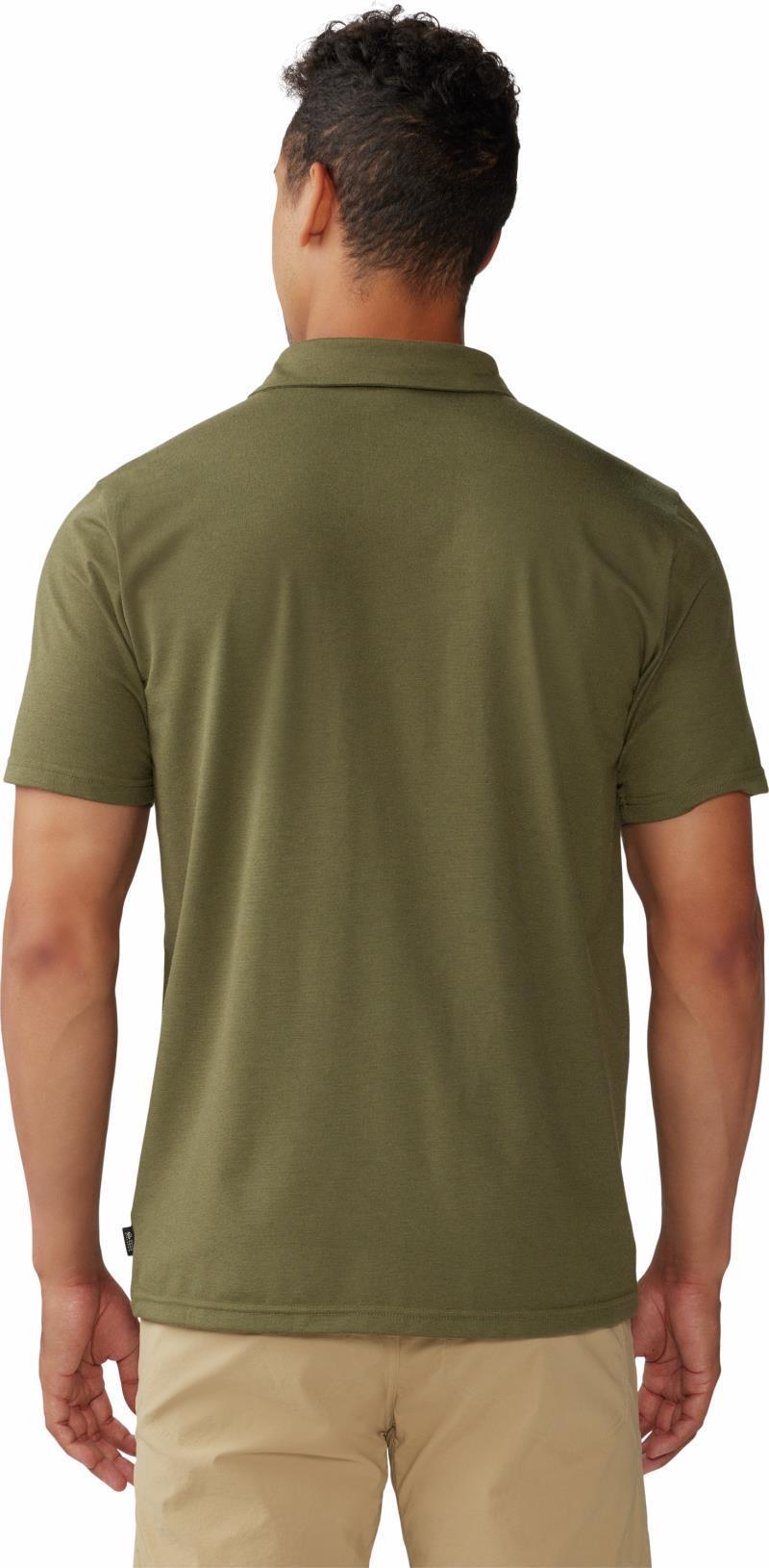 Low Exposure Polo - Mens - Combat Green EOE Stripe 2