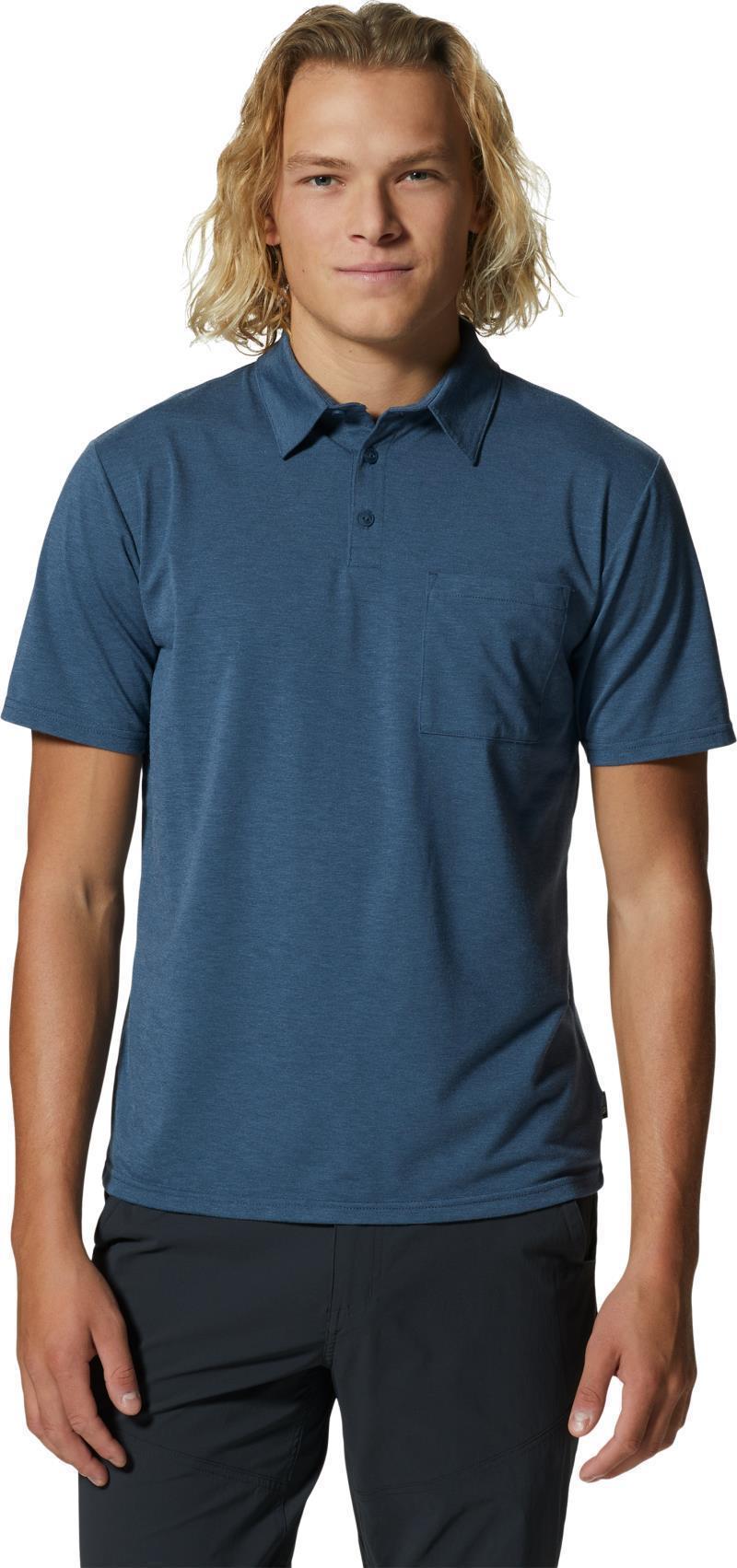 Low Exposure Polo - Mens - Zinc 1