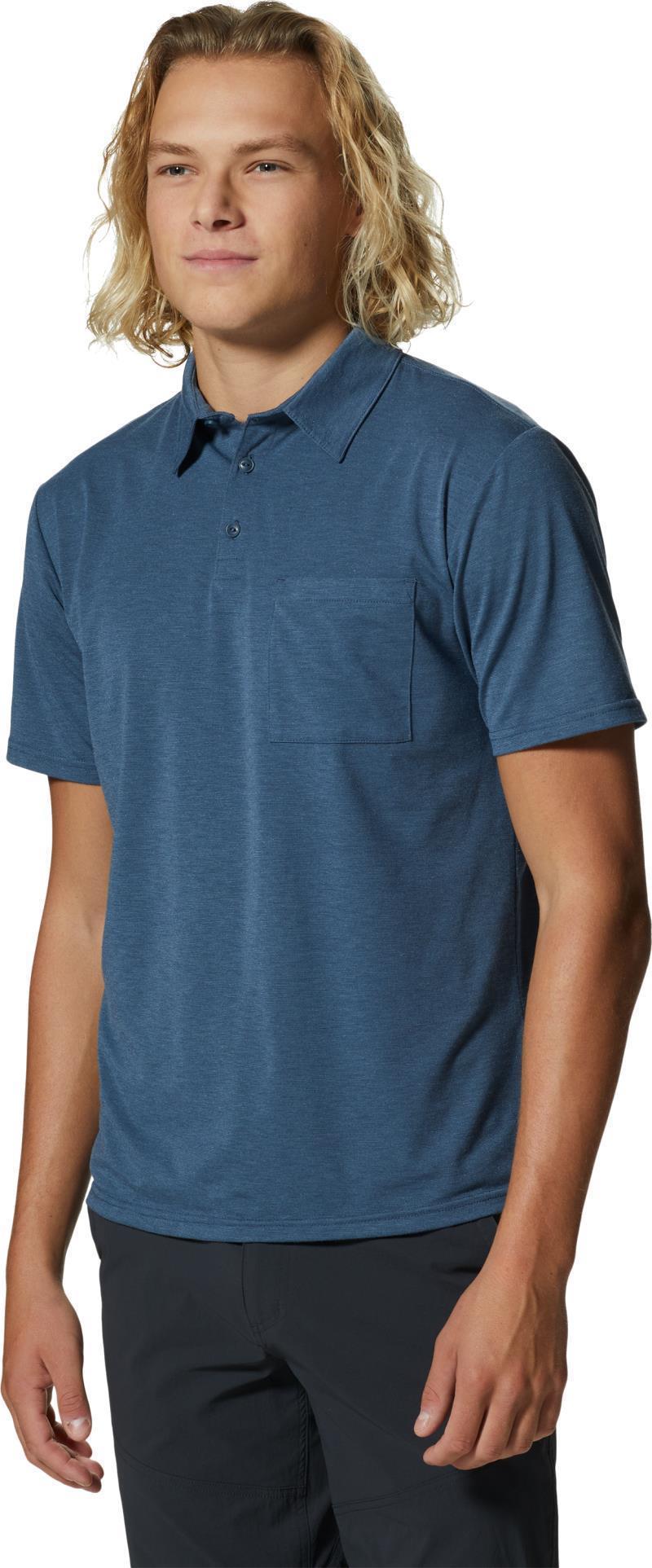 Low Exposure Polo - Mens - Zinc 4