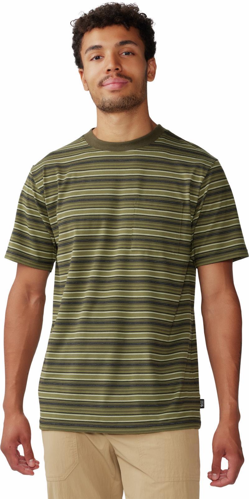 Low Exposure SS - Mens - Combat Green Crag Stripe 1